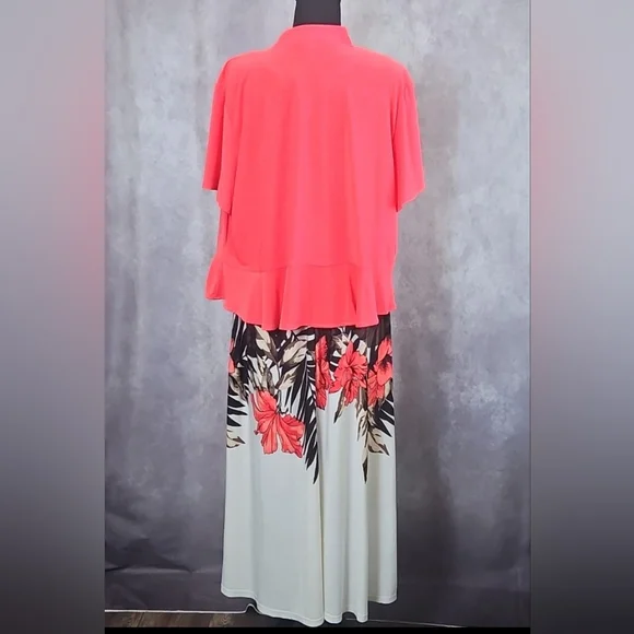 Dressbarn 2-Piece Floral Set - Size 18 - Picture 5 of 17